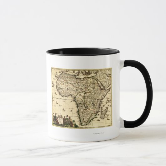 Mug AfriqueCarte panoramiqueAfrique (Droite)