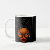 Mug Afro Black Woman African Black History Month Melan (Gauche)