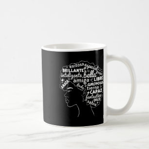 Mug Afro Latina Pride Cadeau Afro-latino Histoire noir