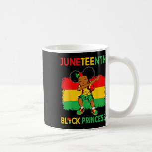 Mug Afro Melanin Dabbing Girl Black Princess Juneteent
