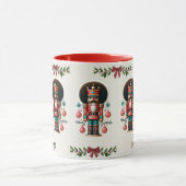 Mug Afro Nutcracker Happy Holidays (Centre)
