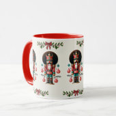 Mug Afro Nutcracker Happy Holidays (Devant gauche)