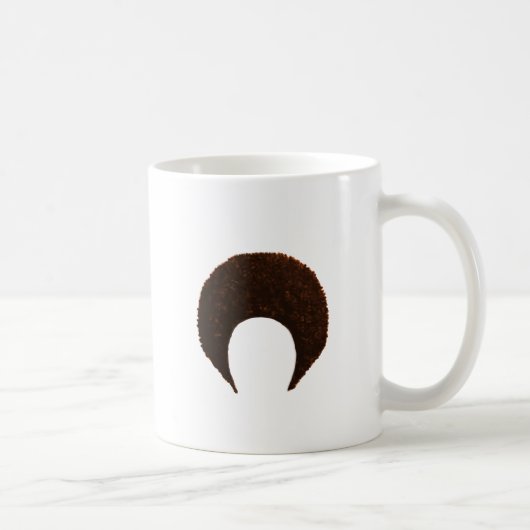 Mug Afro Orange Le MUSÉE Zazzle Cadfts (Droite)