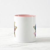 Mug Afro Unicorn étoile magique (Centre)