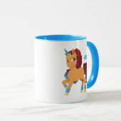 Mug Afro Unicorn | La divine danse (Devant droit)
