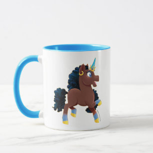 Mug Afro Unicorn   La magie