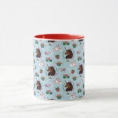 Mug Afro Unicorn Motif de vacances (Centre)