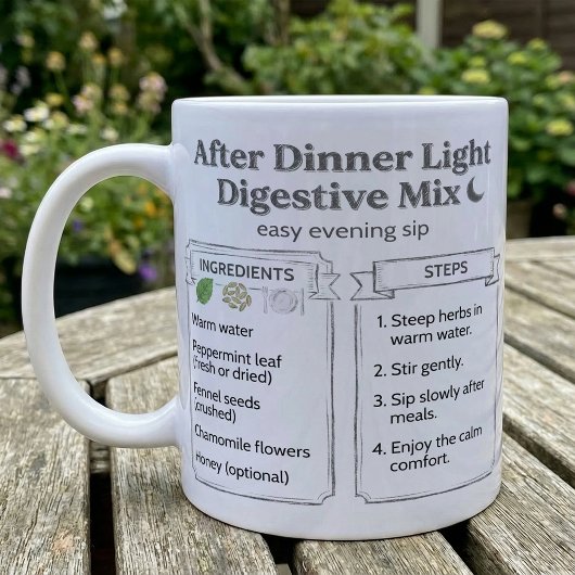 Mug After Dinner Digestive Tea Recipe