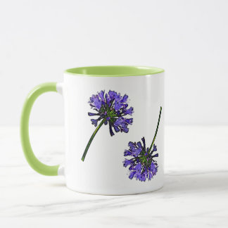 Mug Agapanthe bleu