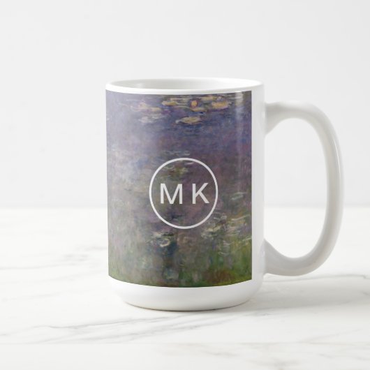 Mug Agapanthus de nénuphars de Claude Monet | (Droite)