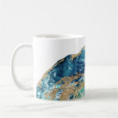 Mug Agate de Geode de roche de parties scintillantes (Gauche)