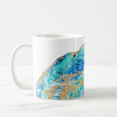 Mug Agate de roche de Geode de parties scintillantes (Gauche)