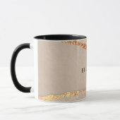 Mug Agate marbre parties scintillant en pierre beige o (Gauche)