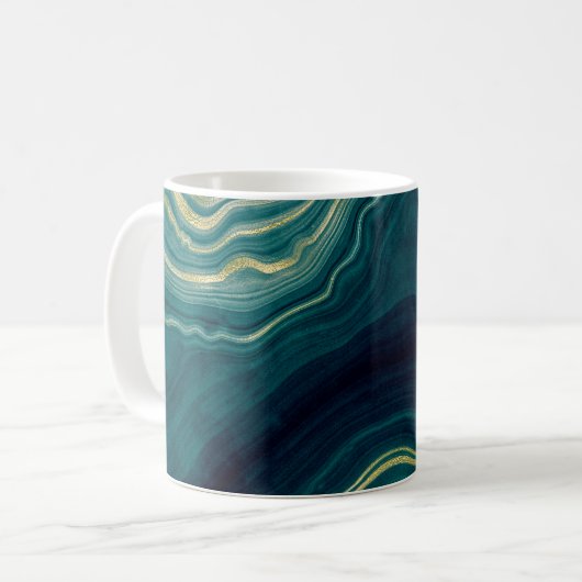 Mug agate verte (Devant gauche)