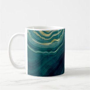 Mug agate verte