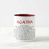 MUG AGATHA (Centre)