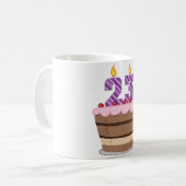 Mug Âge 23 sur le gâteau d'anniversaire (Devant gauche)