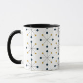 Mug Âge atomique, MCM Marine Motif, Jaune de moutarde (Gauche)