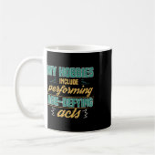 Mug Age Defying Acts Funny Old Retirement Grandparents (Gauche)