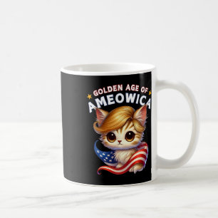 Mug Âge d'or d'Ameowica Chat Mignon Chaton Cheveux Ond