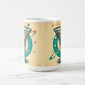 Mug Âge spatial du club Martini atomique (Centre)