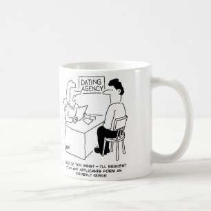 Mug Agence de rencontres - attend des admirateurs qu'i