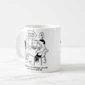 Mug Agence de rencontres - veut que la fille soit ambi (Devant gauche)