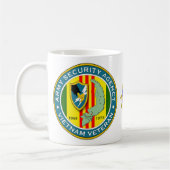 Mug Agence de sécurité d'armée SSI - vétéran du (Gauche)