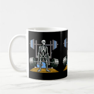 Mug Agence gouvernementale de squelette d'Halloween dr