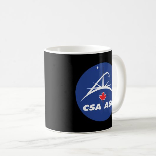 Mug Agence spatiale canadienne - Agence spatiale canad (Devant droit)