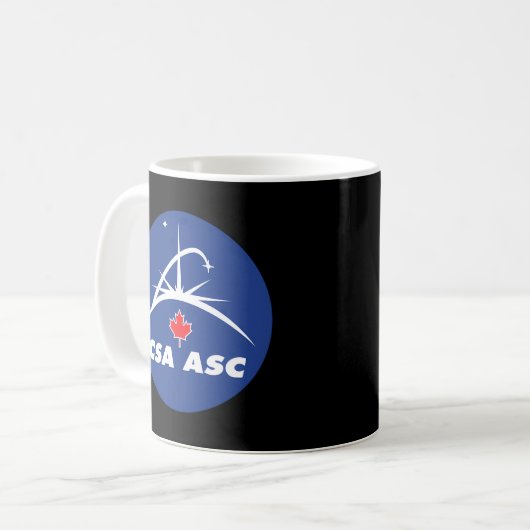 Mug Agence spatiale canadienne - Agence spatiale canad (Devant gauche)