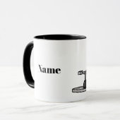 Mug Agent américain de patrouille frontalière à Barrie (Devant gauche)