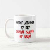 Mug Agent de brevets Zombie Slayer (Gauche)
