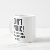 Mug Agent de conformité à l'alcool (Devant gauche)