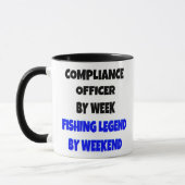 Mug Agent de conformité Légende de pêche (Gauche)