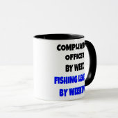 Mug Agent de conformité Légende de pêche (Devant droit)
