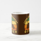 Mug AGENT DE L'APPLICATION DE LA LOI drôle de jardinag (Centre)