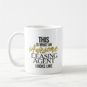 Mug Agent de location génial | Drôle cadeau (Gauche)