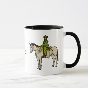Mug Agent de patrouille frontalière des États-Unis sur