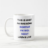 Mug agent de patrouille frontalière, génial (Gauche)