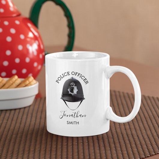Mug Agent de police | Personnalisé