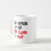 Mug Agent de police Zombie Slayer (Devant gauche)