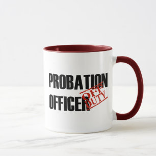Mug Agent de probation QUI N'EST PAS DE SERVICE