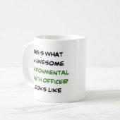 Mug Agent de santé de l'environnement, génial (Devant gauche)