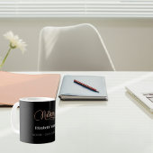 Mug Agent de signature de prêt notarial rose or noir