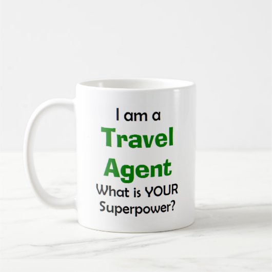 Mug agent de voyage (Gauche)