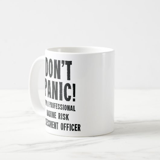 Mug Agent d'évaluation des risques maritimes (Devant gauche)