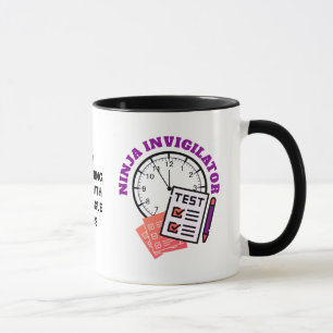 Mug Agent d'examen NINJA INVIGILATOR Enseignant