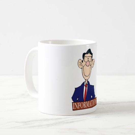 Mug Agent d'information (Devant gauche)