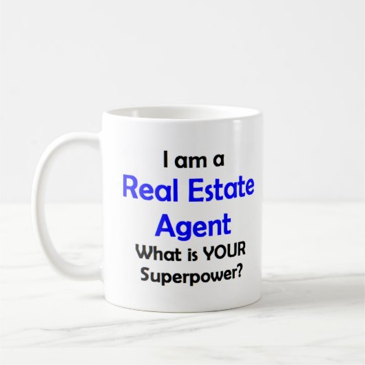 Mug agent immobilier (Gauche)